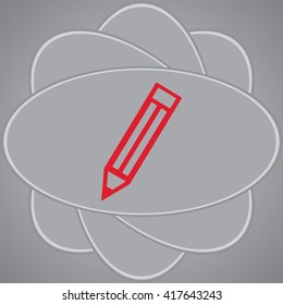 Pensil vector icon