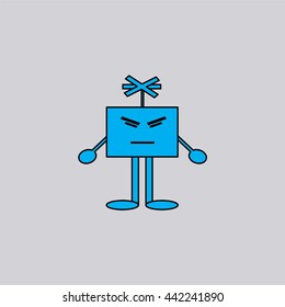 Pensive emoticon