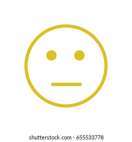 Pensive emoticon