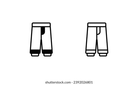 Diseño de icono de Pent con ilustración de fondo blanco