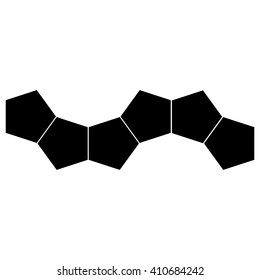 Pentagon abstract icon