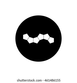 Pentagon abstract icon