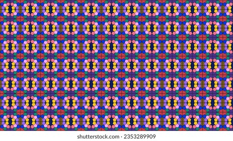 pentagon abstract pattern background wallpaper