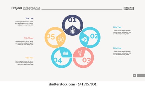 Pentagon chart. Process diagram, cycle graph, layout. Creative concept for infographics, presentation, project, report. Can be used for topics like marketing, workflow, finance.