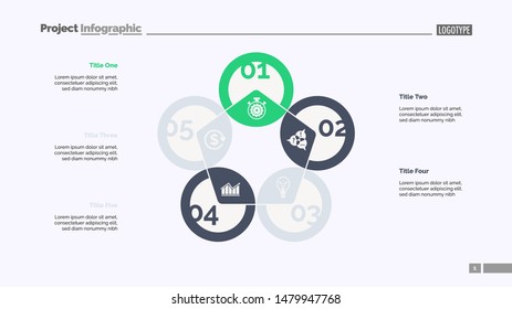 Pentagon chart. Process diagram, cycle graph, layout. Creative concept for infographics, presentation, project, report. Can be used for topics like marketing, workflow, finance.