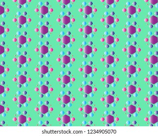 Pentagon colors background