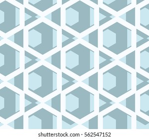 Pentagon seamless pattern.Vector background.