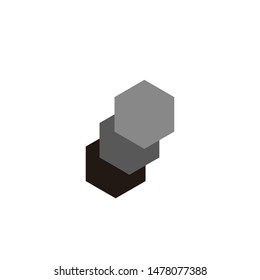 pentagon simple logo for brand