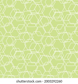 Pentagon vector seamless pattern design
