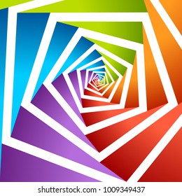 Pentagonal Hole Artwork Vector Graphic Background Design