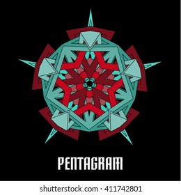 Pentagram symbol 