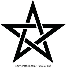 Pentagram Symbol Stock Vector (Royalty Free) 425351482 | Shutterstock