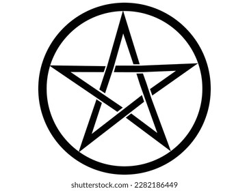 pentagram symbol vector for logo background icon web wallpaper