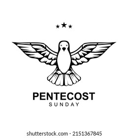 Pentecost is a Christian holy day commemorating the descent of the Holy Ghost upon the disciples of Jesus Christ, according to the New Testament of the Bible. It is also known as Whitsunday, or Whit S