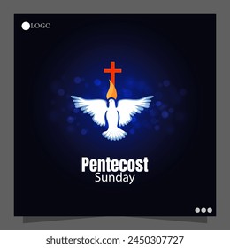 Pentecost, also known as Whitsunday, is a Christian festival celebrated on the seventh Sunday after Easter.