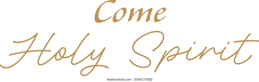 Pentecost Quote. Design for print or use as card, flyer or T shirt	
