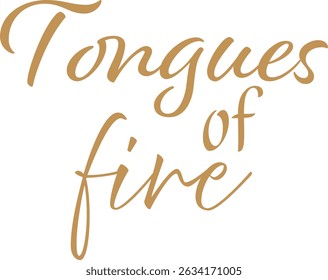 Pentecost Quote. Design for print or use as card, flyer or T shirt	
