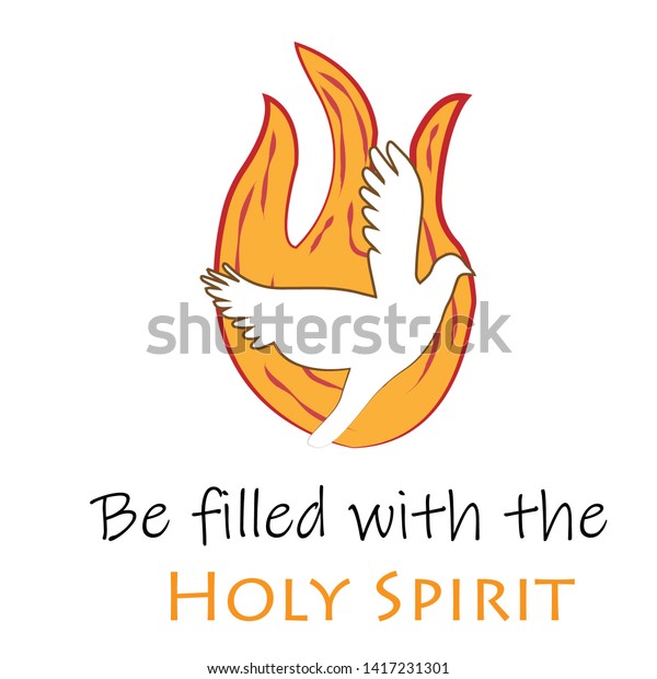 Pentecost Sunday Be Filled With The Holy Spirit Typography For Print pentecost-sunday-be-filled-with-the-holy-spirit-typography-for-print