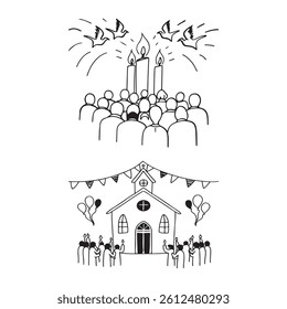 Pentecost Sunday Special design art