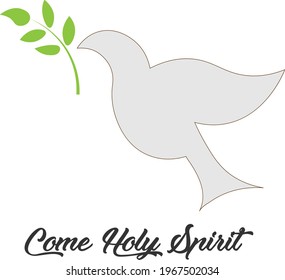 Pentecost Sunday Special Design for print or use as poster, card, flyer or T Shirt