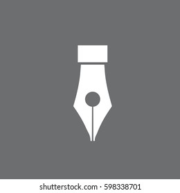 PenThin line icon for website design, logo