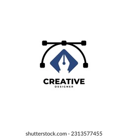 pentool icon flat design vector illustration symbol
