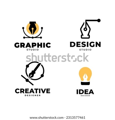 pentool icon flat design vector illustration symbol