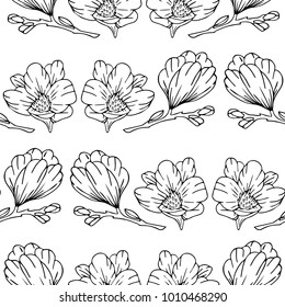Peony flower vector illustration. Doodle style. Design, print, logo, decor, textile, paper.