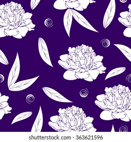 Peony pattern