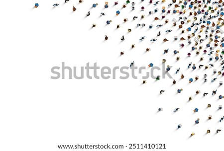 People about us web banner, social communication, work team. Vector illustration
