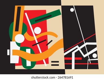 People - abstract design background