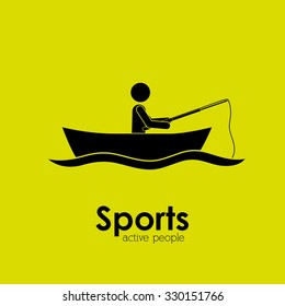 people active design, vector illustration eps10 graphic 