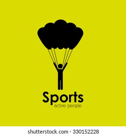 people active design, vector illustration eps10 graphic 