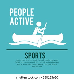 people active design, vector illustration eps10 graphic 