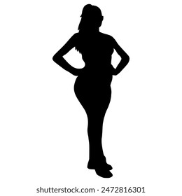 People activity hand drawn silhouette icon
