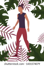 people activity outdoors icon vector ilustration