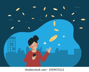 People with app analytics, stock exchange, trading. Stock market investment trading concept. 