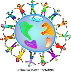 people around the world