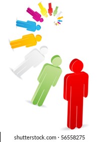 people arrangement