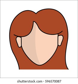 people, avatar face women icon