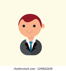 People Avatar Flat Icon Vector Graphic Download Template