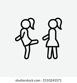 Ícones planos de avatar de pessoas. Ilustração vetorial incluído ícone como homem velho, feminino, sênior, homem de negócios adulto e humano jovem, criança preto silhueta pictograma para perfil de usuário