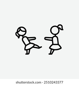 People avatar flat icons. Vector illustration included icon as old man, female, senior, adult businessman and young human, child black silhouette pictogram for user profile