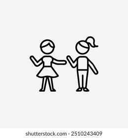 People avatar flat icons. Vector illustration included icon as old man, female, senior, adult businessman and young human, child black silhouette pictogram for user profile