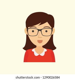 People Avatar Flat Vector Graphic Download Template