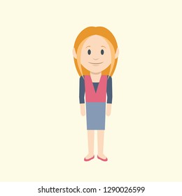 People Avatar Flat Vector Graphic Download Template