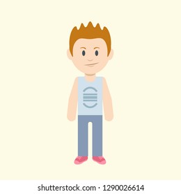 People Avatar Flat Vector Graphic Download Template