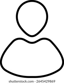 People Avatar Icon - Profile Diverse Empty Faces for Social Network - vector abstract, For Mobile and Web as Profile, User, Social Media, Member, Communication, Avatar, Customer Support,