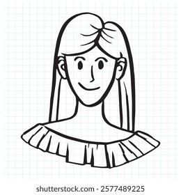 people avatar sketch design illustration