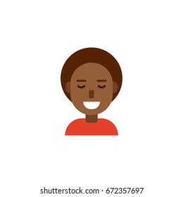 People avatar vector illustration. Human in modern flat style design. Business avatar on white background. Face vector concept for design web site, printed materials, social network, etc. 